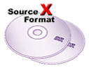 SourceFormatX on CD